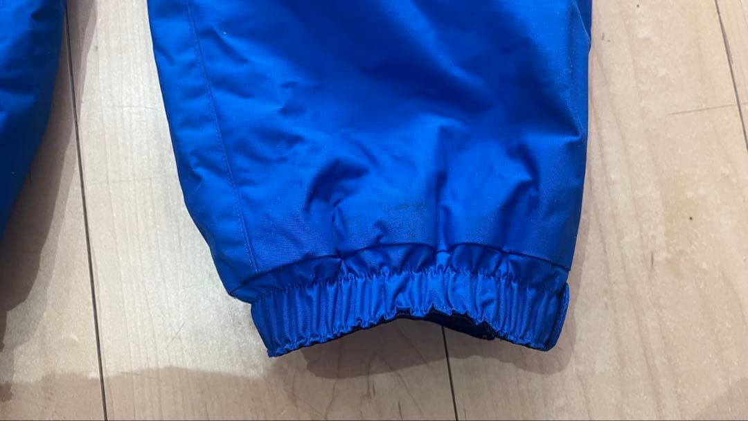 mont-bell スキーウェア 青　モンベル　スノーウェア　110 100