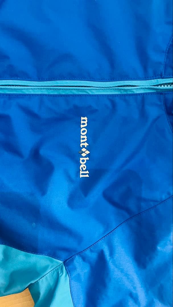 mont-bell スキーウェア 青　モンベル　スノーウェア　110 100