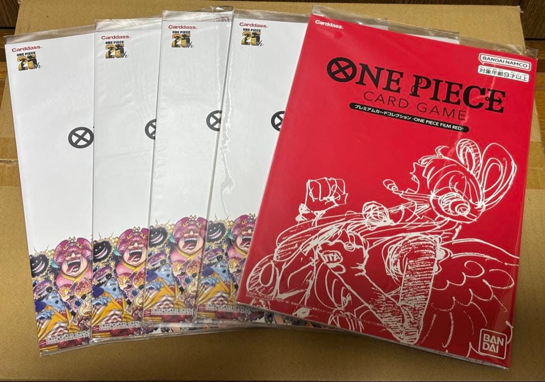 ワンピースカード プレミアムカードコレクション25周年エディション 他 5セット