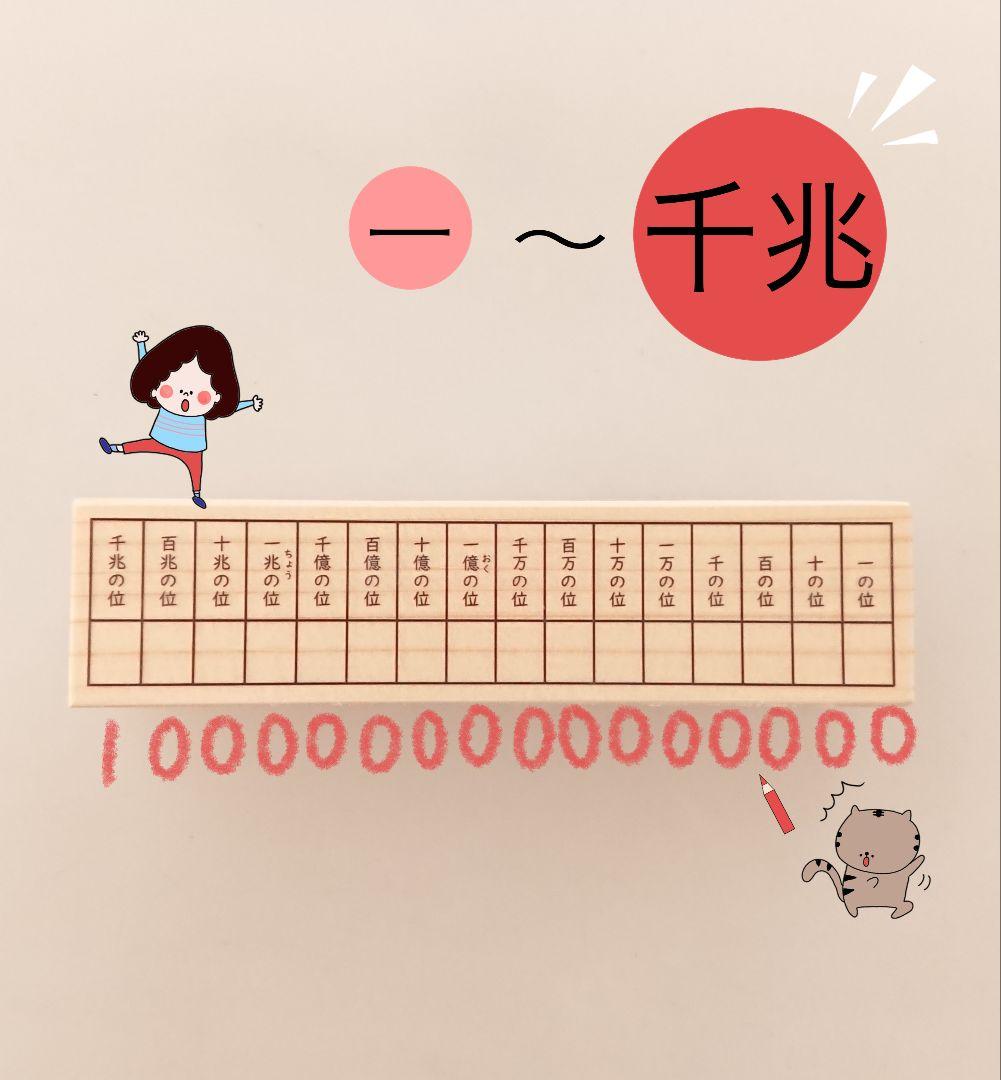 【糸 ページ♡はんこ ゴム印 小学生算数 学習スタンプ スタンプ】