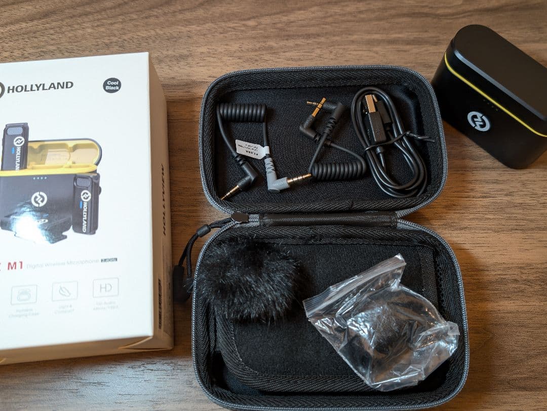【美品】Hollyland Lark M1 ワイヤレスマイク