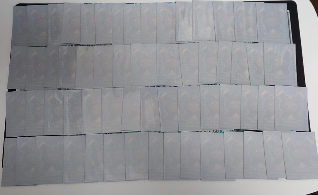 イーブイポンチョシリーズBK ブラッキー　使用済み６０枚＋未使用４枚