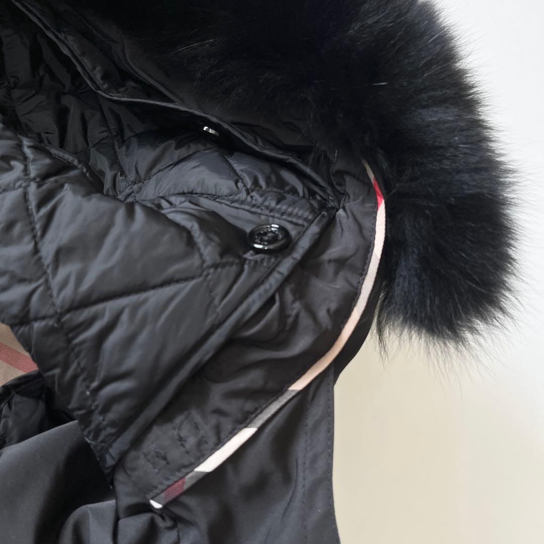 ▼極美品✨BURBERRY BRIT モッズコート ラクーンファー ライナー付