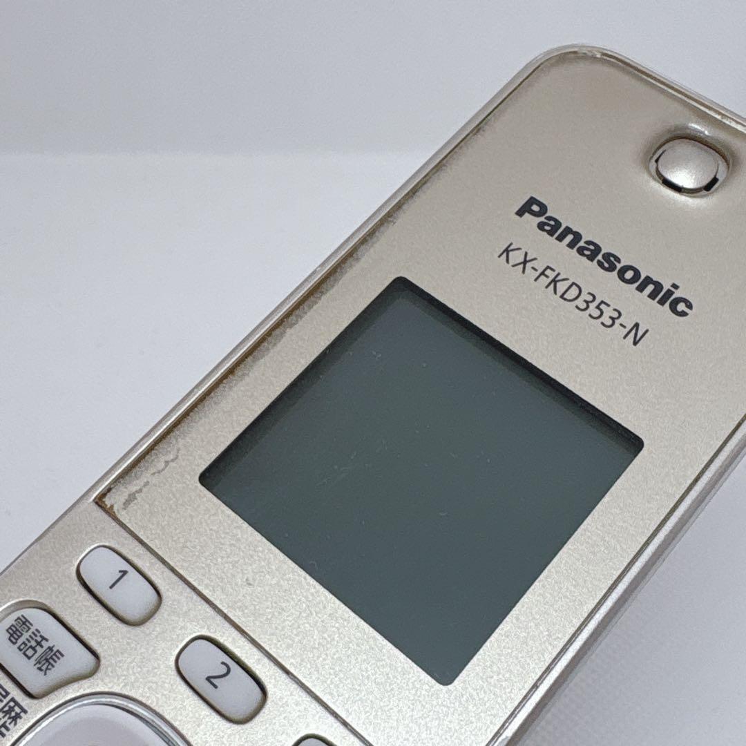 【美品】 子機付き パナソニック 家庭用ファックス 電話機 KX-PD604DL