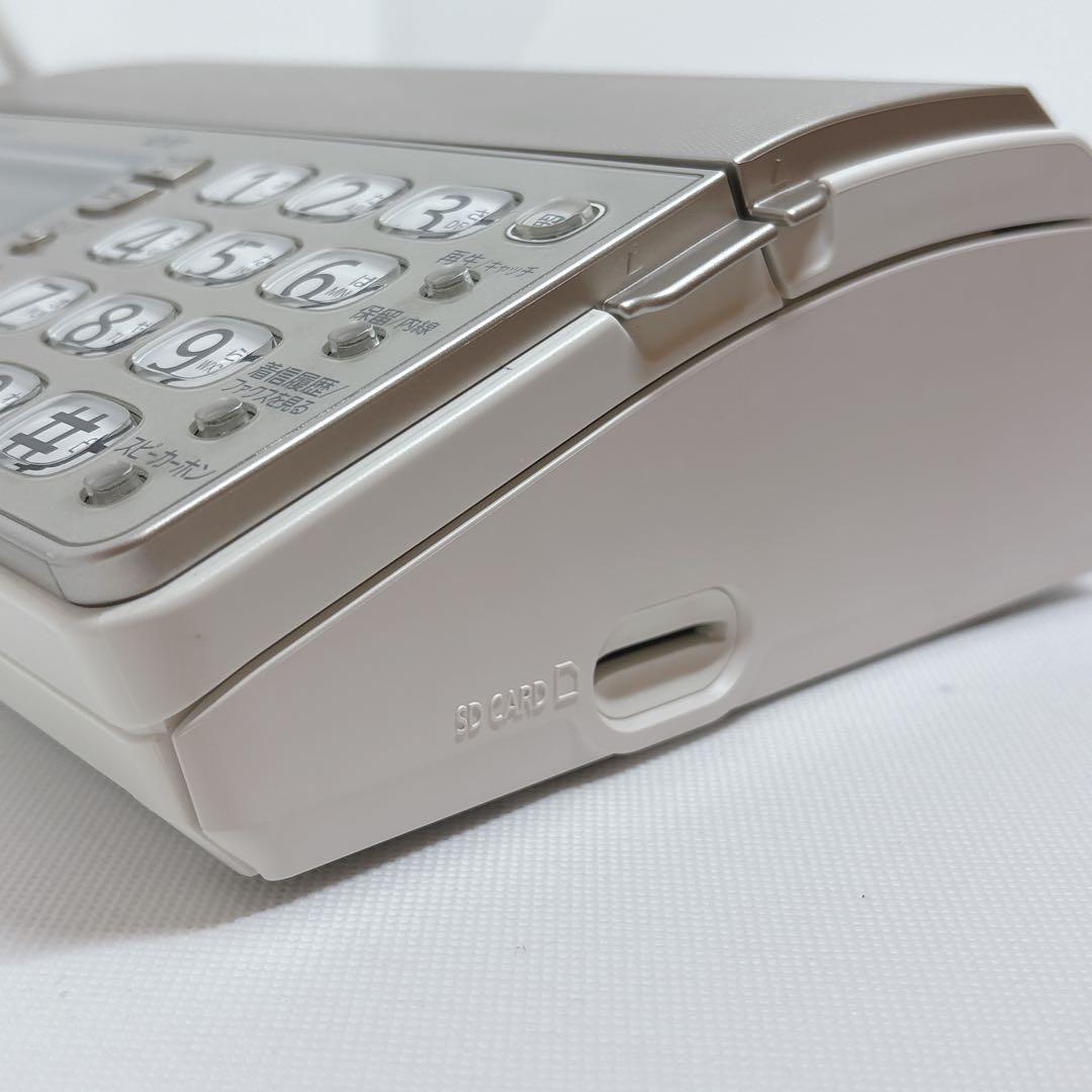 【美品】 子機付き パナソニック 家庭用ファックス 電話機 KX-PD604DL