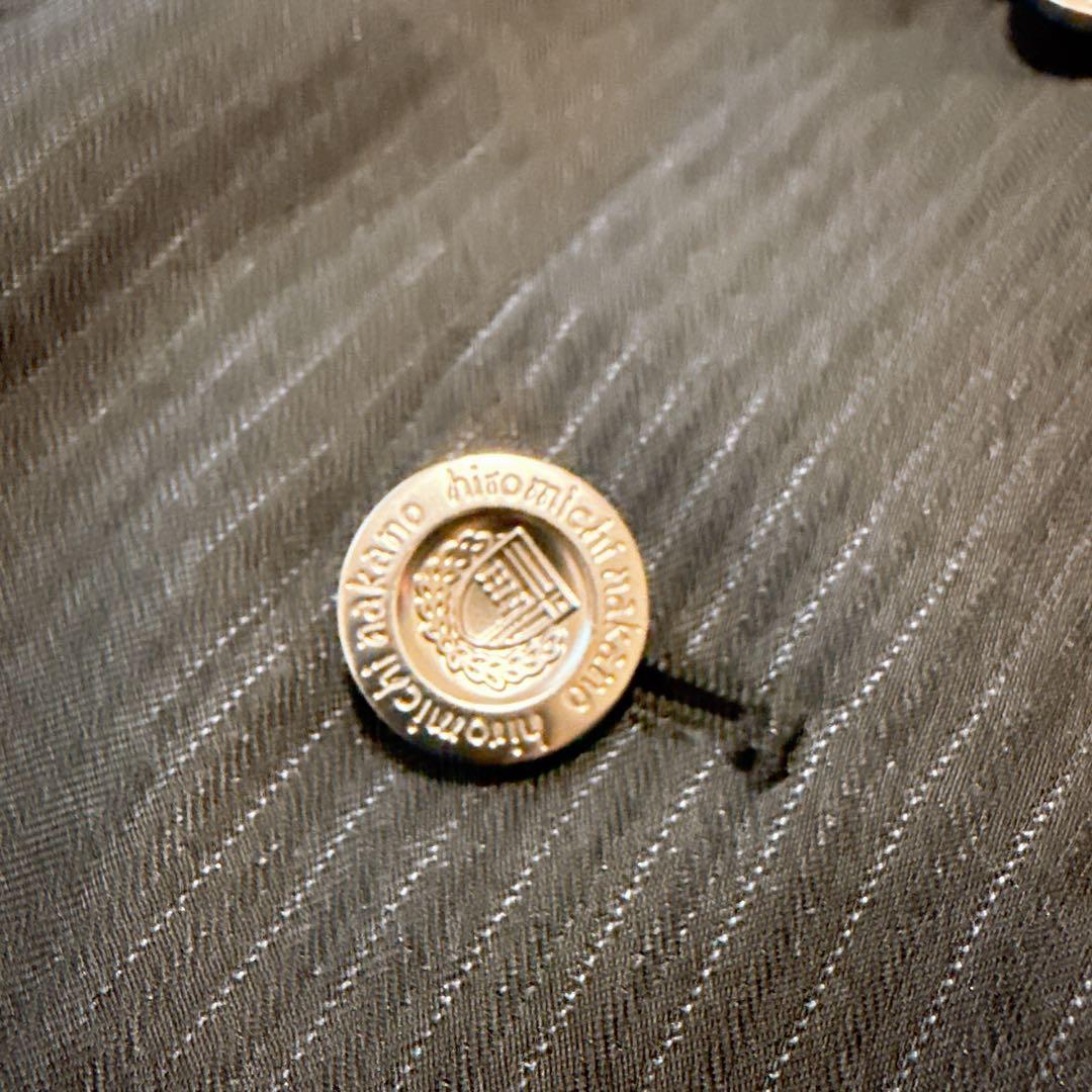 【良品】ヒロミチナカノ男の子 スーツ セットアップ 長ズボン 卒服 黒　160