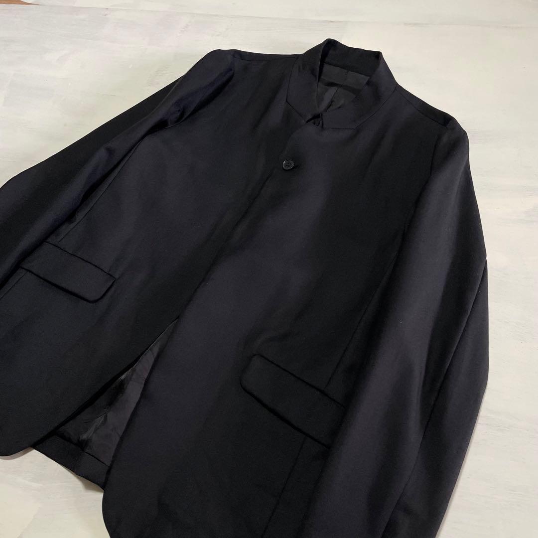 美品　日本製　ethosens エトセンス スタンドカラー　ジャケット