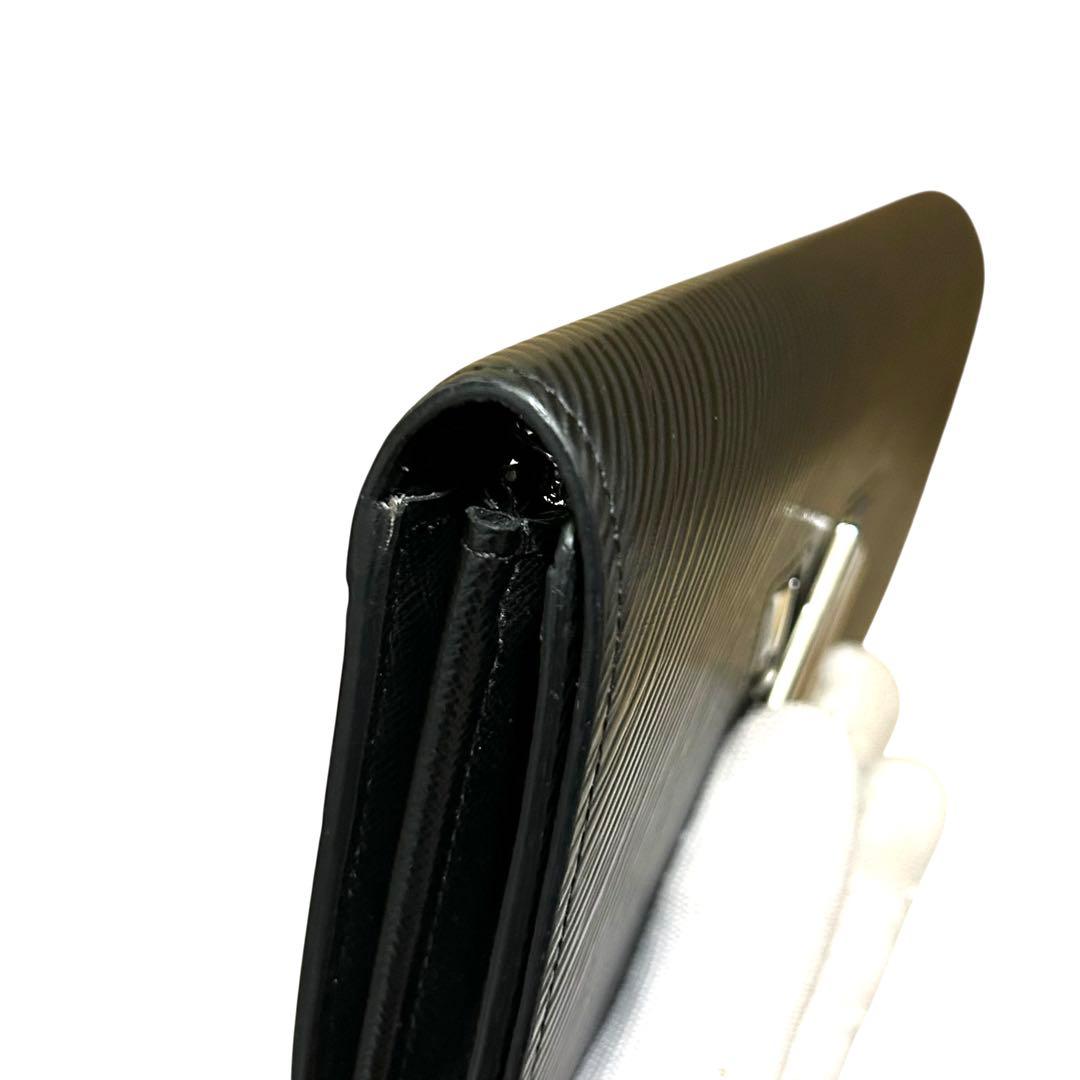 本物　ルイヴィトン　M68309 エピ　ポルトフォイユ・ツイスト　黒　長財布