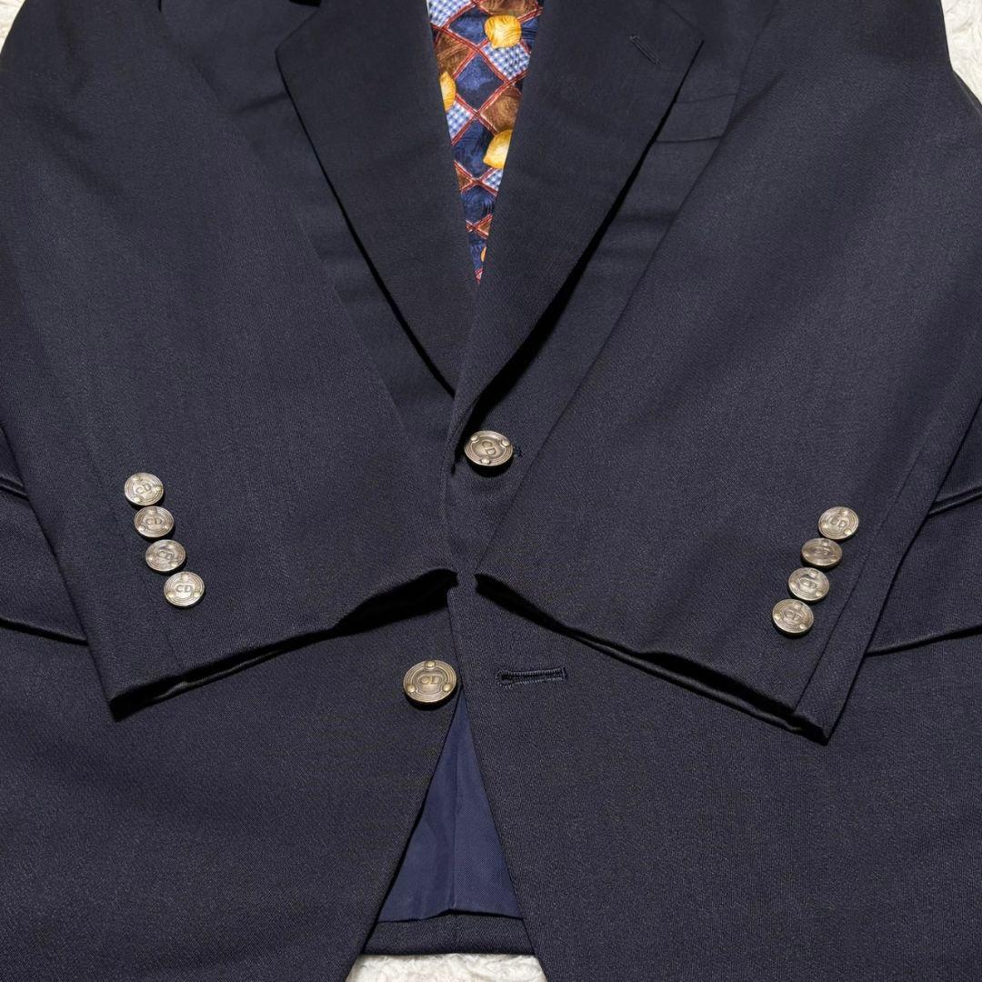 美品 クリスチャン ディオール スーツ 金ボタン