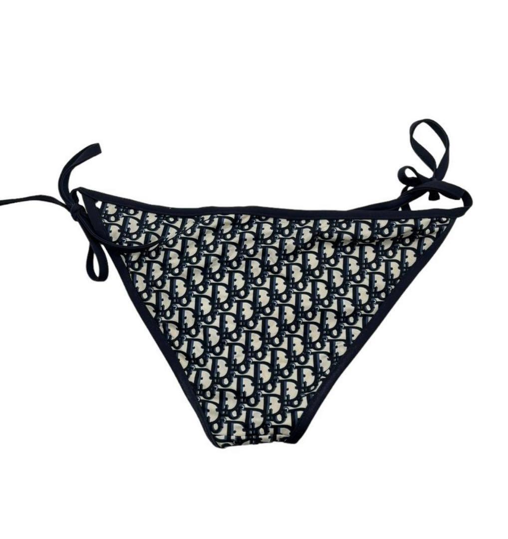 ディオール　水着　ビキニ　オブリーク　ネイビー　M　XS　正規品