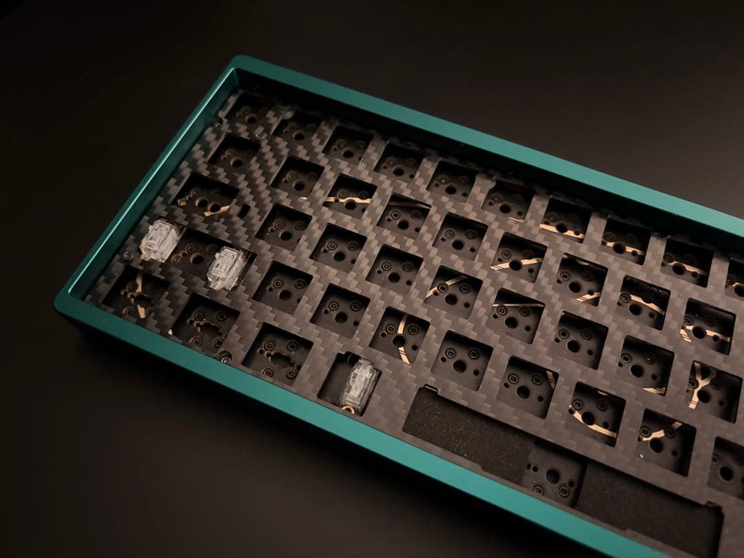 Neo65 cu Teal キーボード 自作キーボード