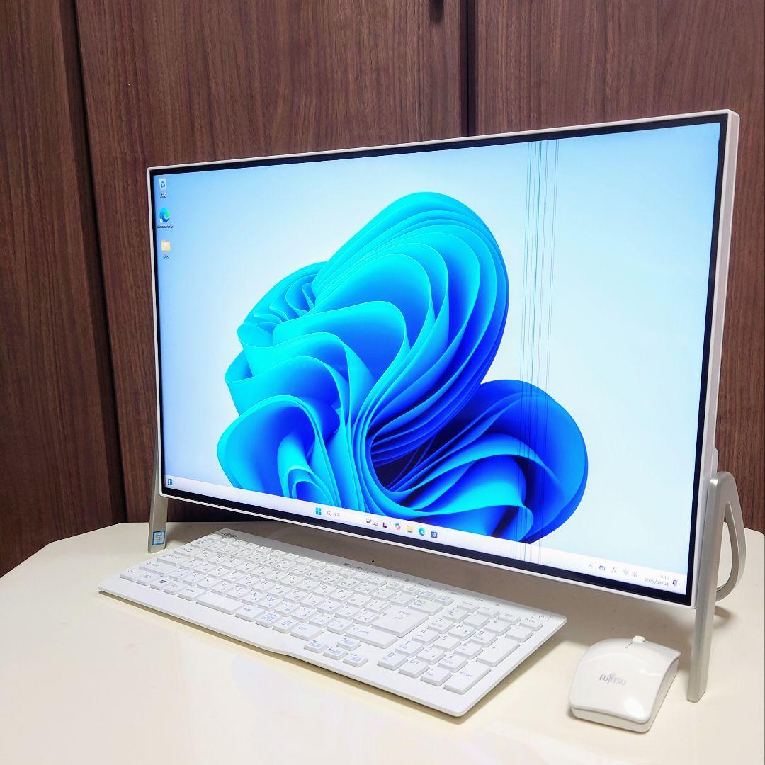 Windowsデスクトップ FUJITSU Corei7 8GB SSD256GB Office2024
