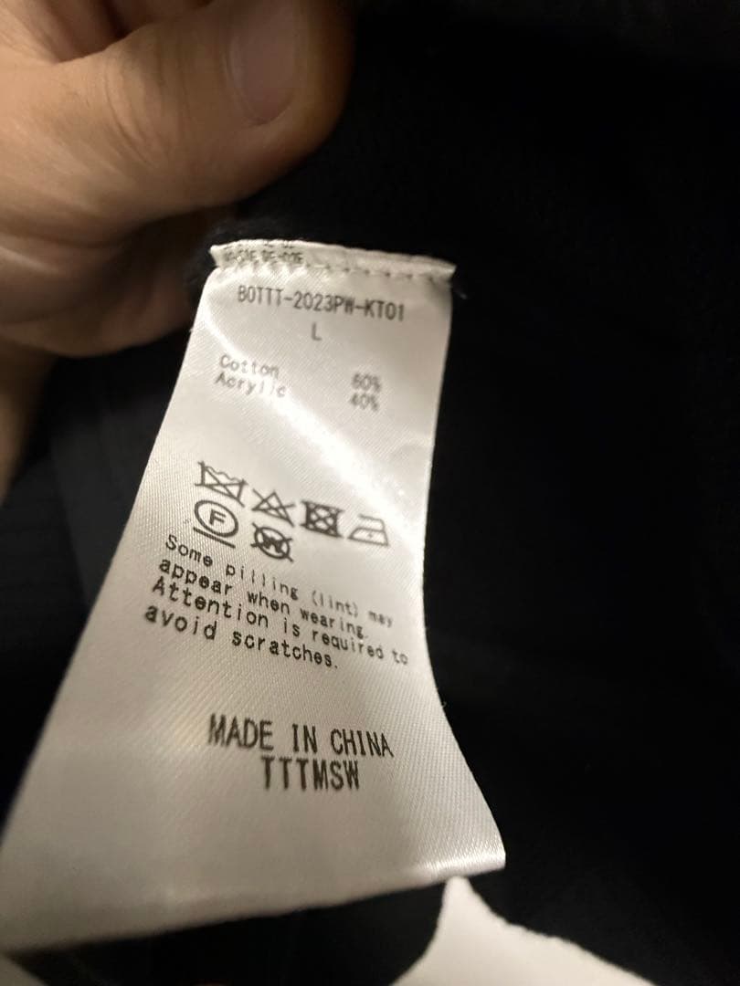 BoTT BoTT×TTTMSW Zip Up Polo Lサイズ