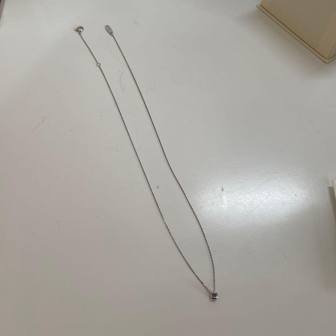 EAUDOUCE 4℃ シルバーネックレス