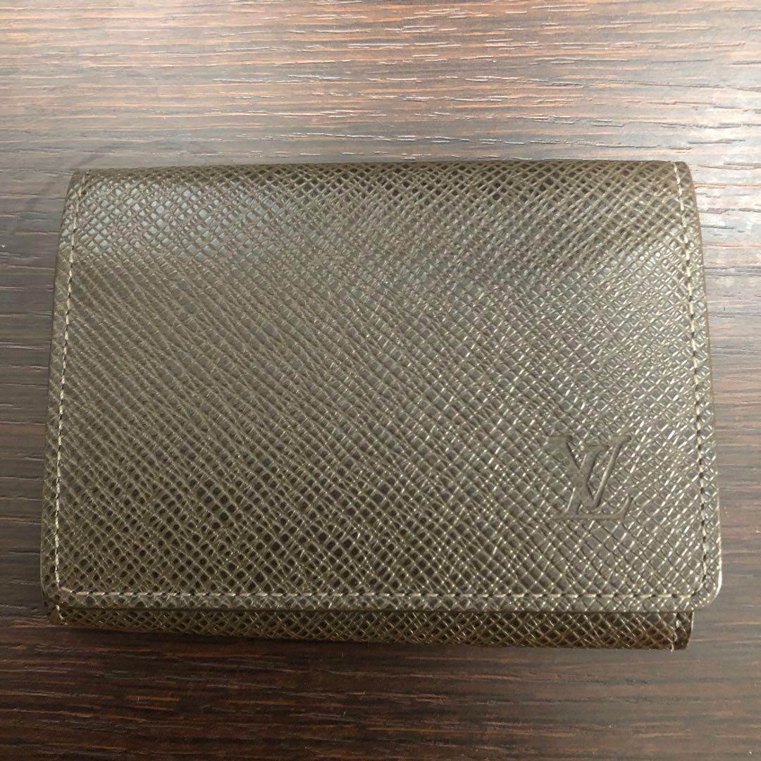 LOUIS VUITTON エピ 名刺入れ ダークブラウン 美品 送料込