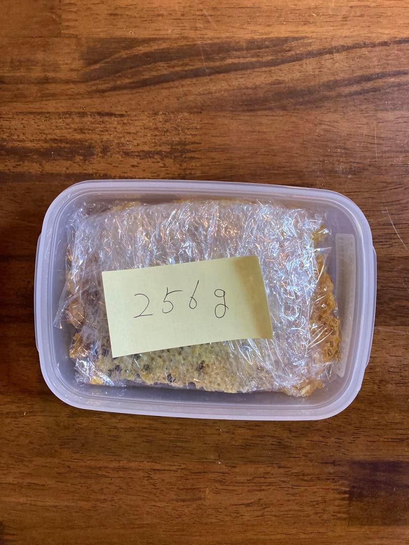 ニホンミツバチの巣蜜256g &はちみつ600g☆令和7年10月採り◆滋賀北部産