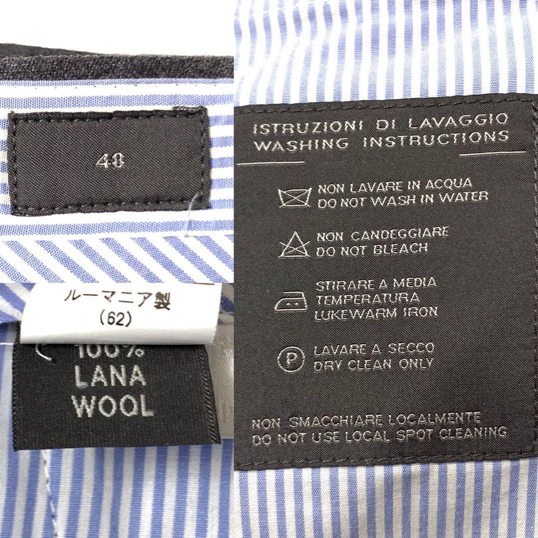 ●美品 G.T.A 48 イタリア製 定価40,000程 100%ウール