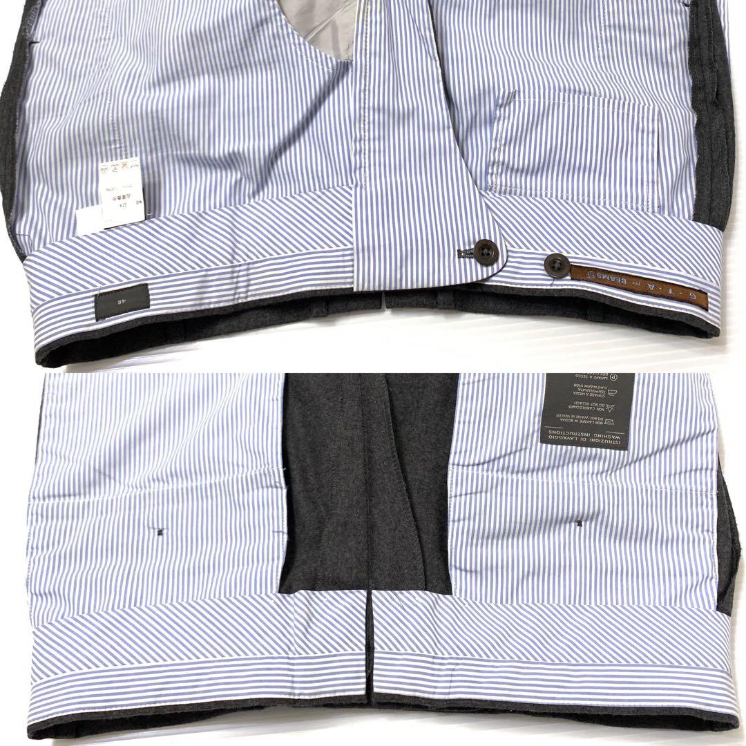 ●美品 G.T.A 48 イタリア製 定価40,000程 100%ウール