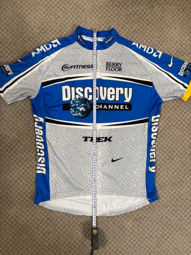 【美品】サイクルジャージ セット Discovery Channel サイズXL
