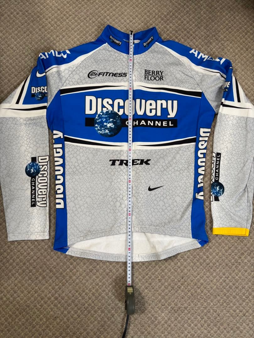 【美品】サイクルジャージ セット Discovery Channel サイズXL