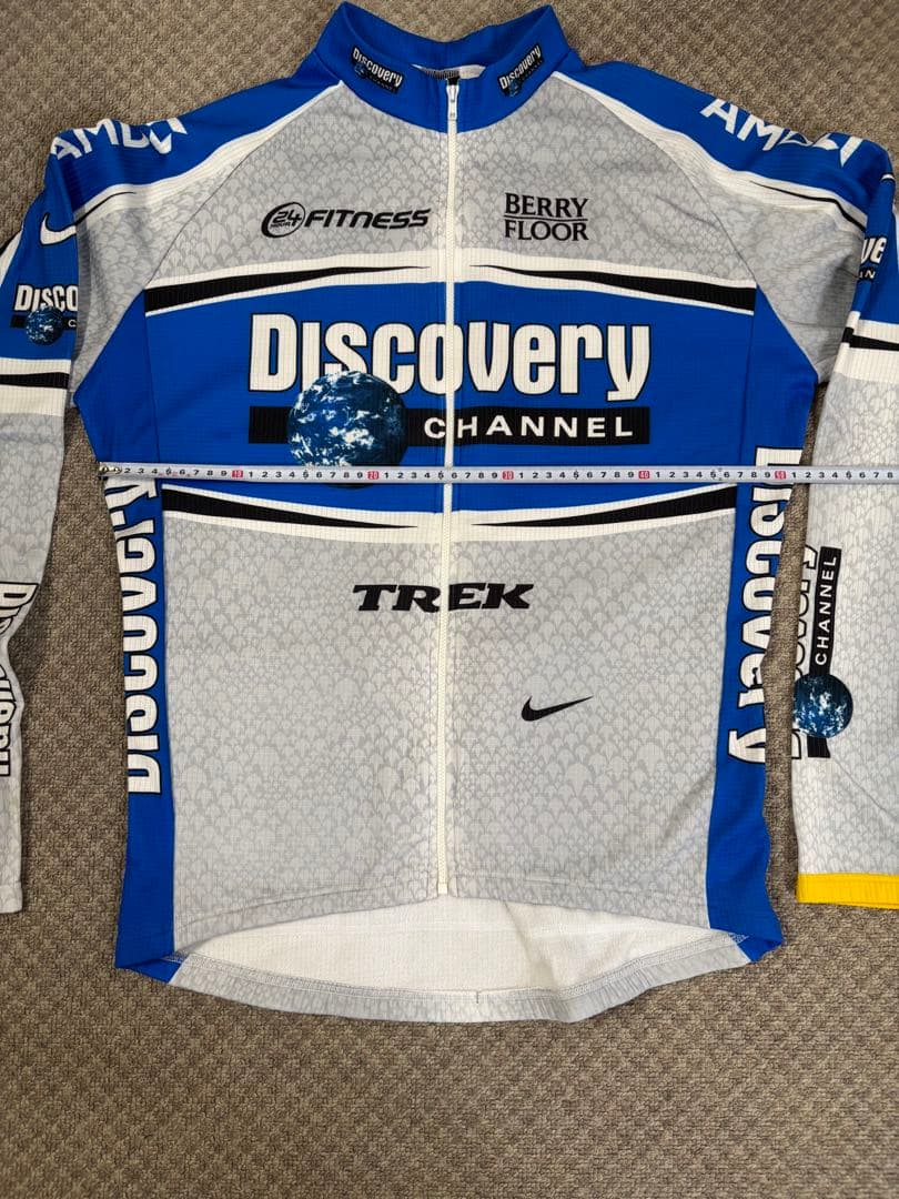 【美品】サイクルジャージ セット Discovery Channel サイズXL
