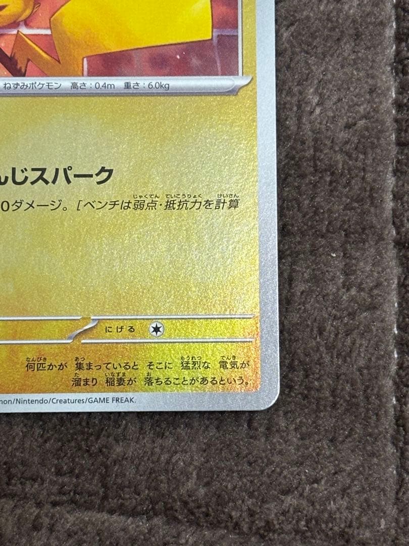 海で遊ぶピカチュウ　ポケカの夏がきた　ピカチュウ3枚セット