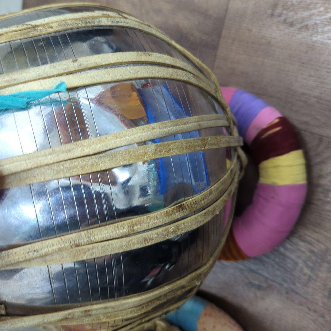 インド打楽器 タブラ&バヤンセット 台座付き