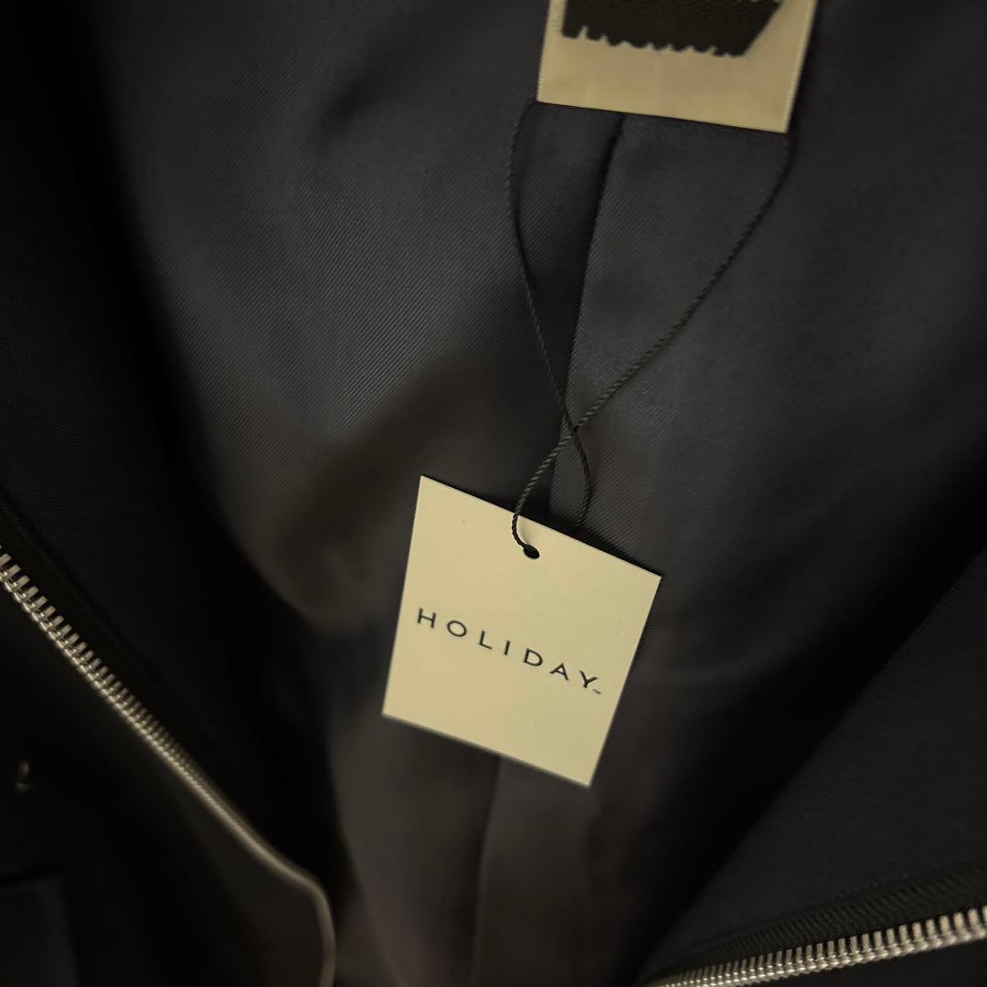 HOLIDAY WOOL PUFF BLOUSON ダークネイビー