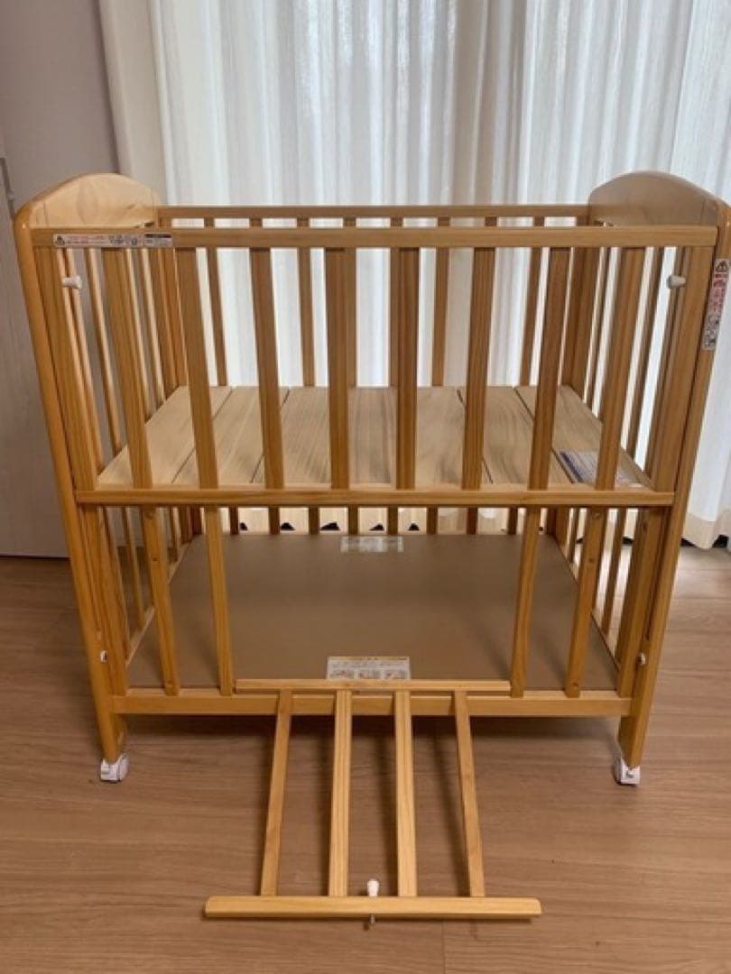 【直接取引限定】 KATOJI 木製ベビーベッド&リッチェルスヤリー