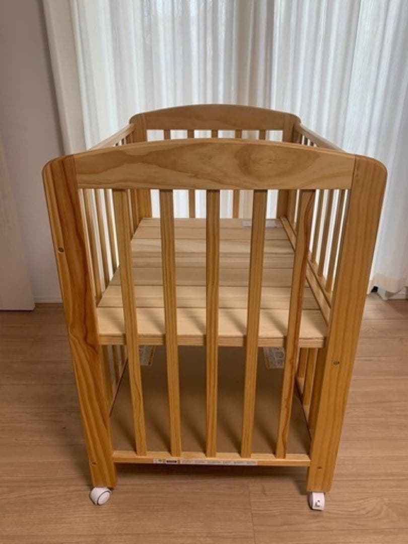 【直接取引限定】 KATOJI 木製ベビーベッド&リッチェルスヤリー