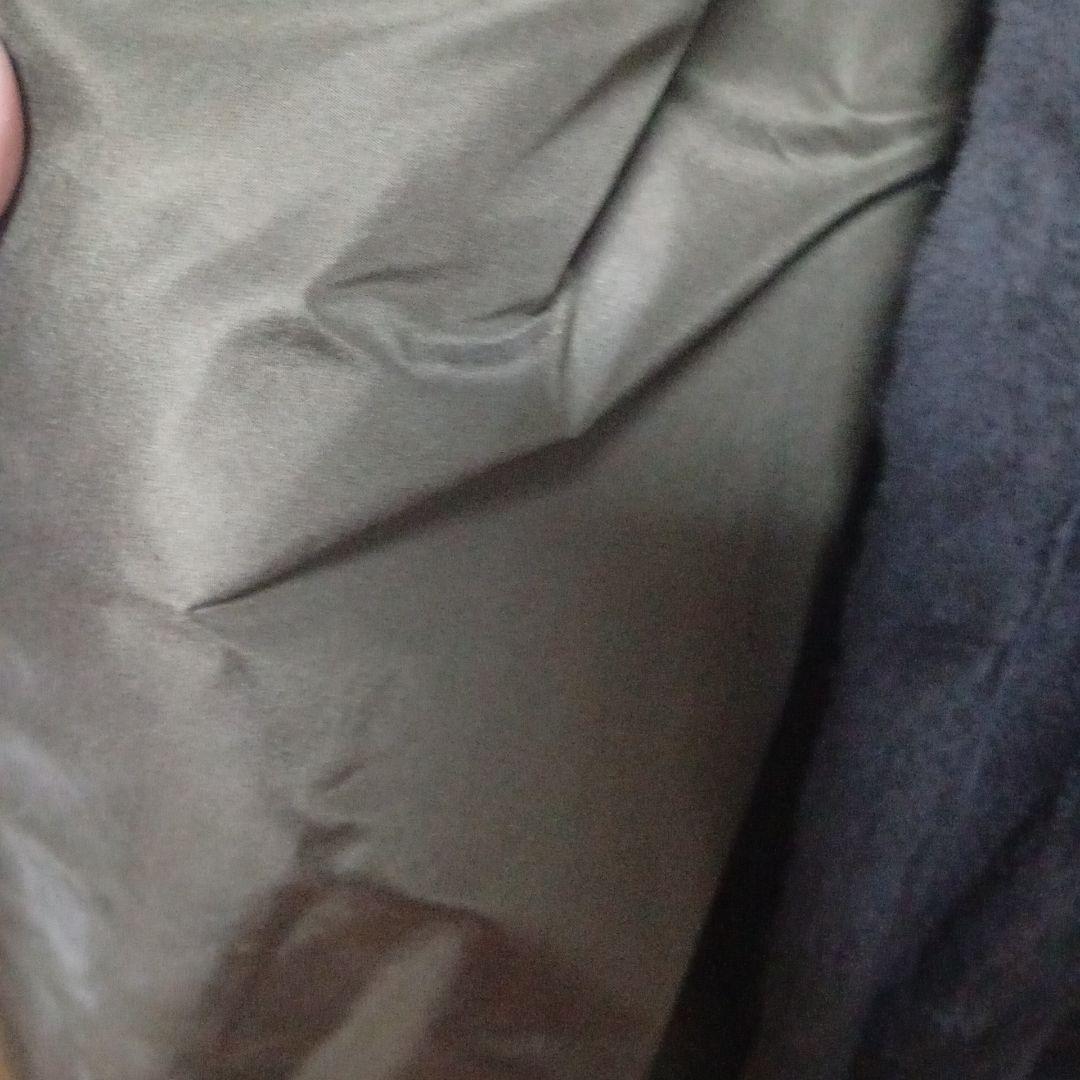 ウィーゼル　リバーシブル 　リアルファーコート Lsize　ロングコート