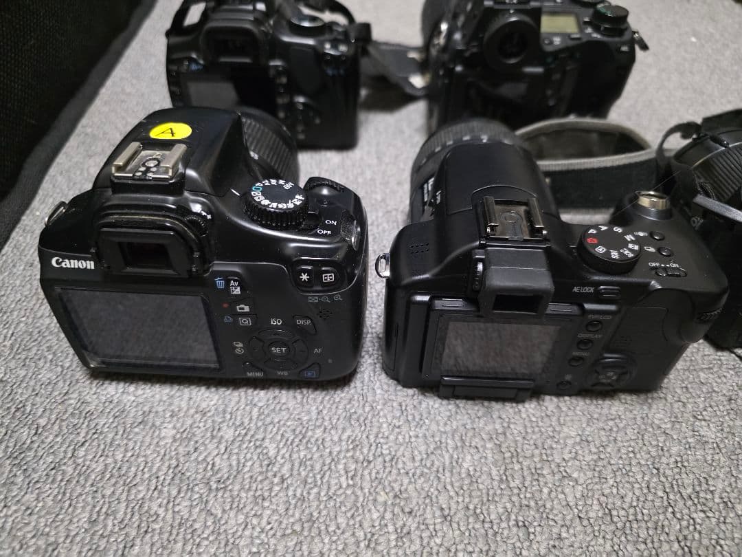 カメラ5点セット CANON OLYMPUS FUJIFILM PANSONIC
