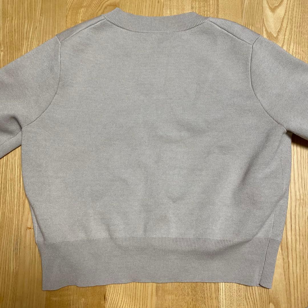 NOBLE ダブル編みショートカーデ