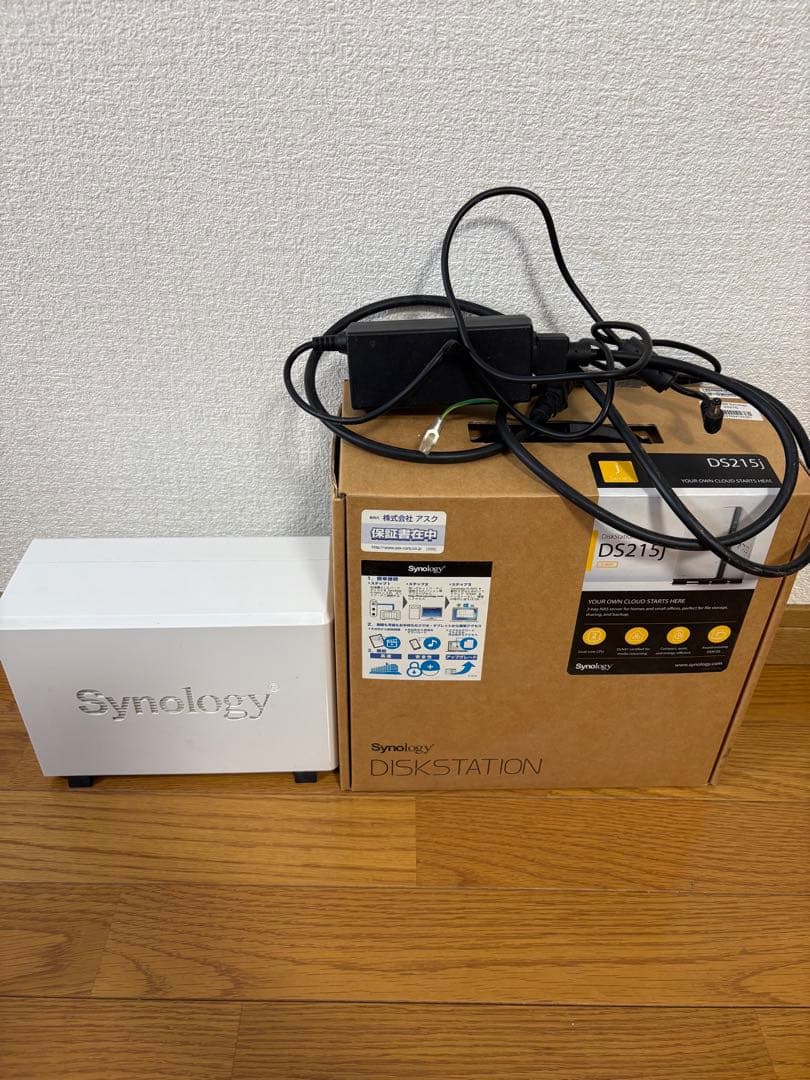 Synology DiskStation DS215j NASキット 本体