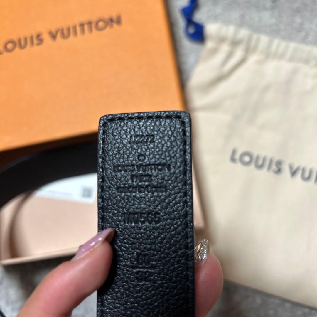 ルイヴィトン モノグラム サンチュール ブラウン LV ゴールド　ベルト