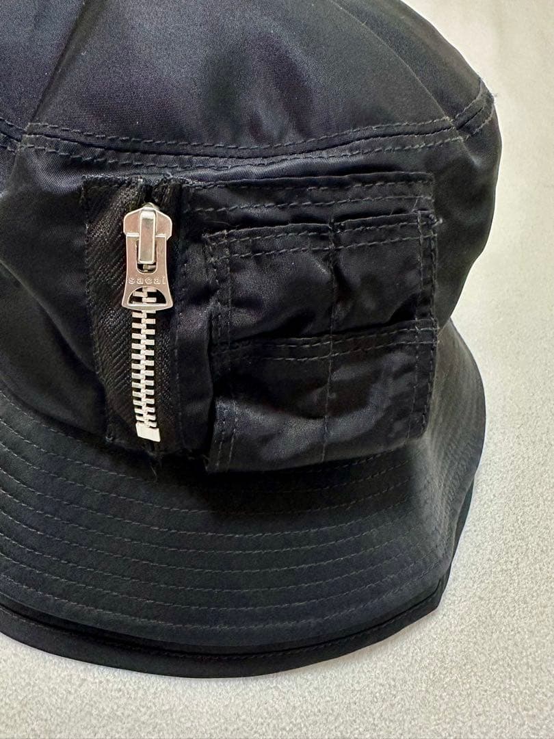 sacai ダブルブリムバケットハット