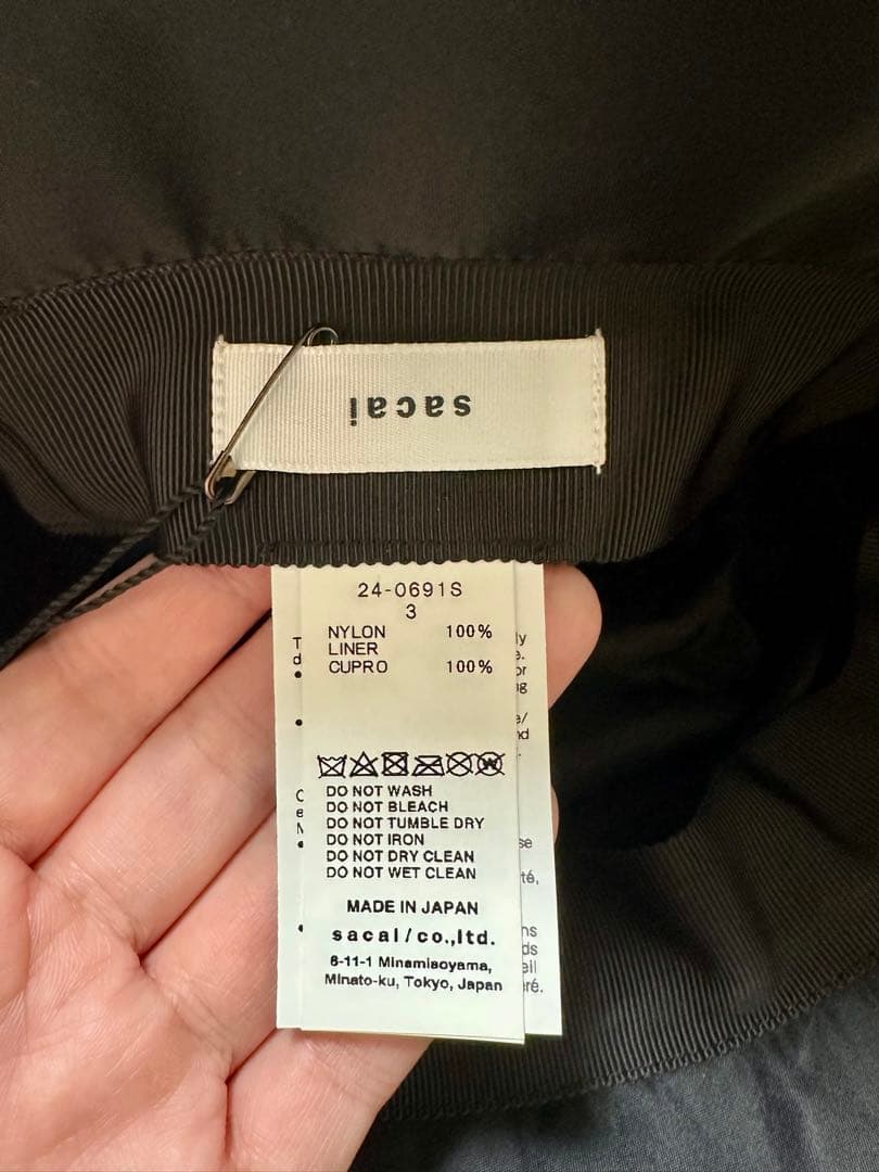 sacai ダブルブリムバケットハット