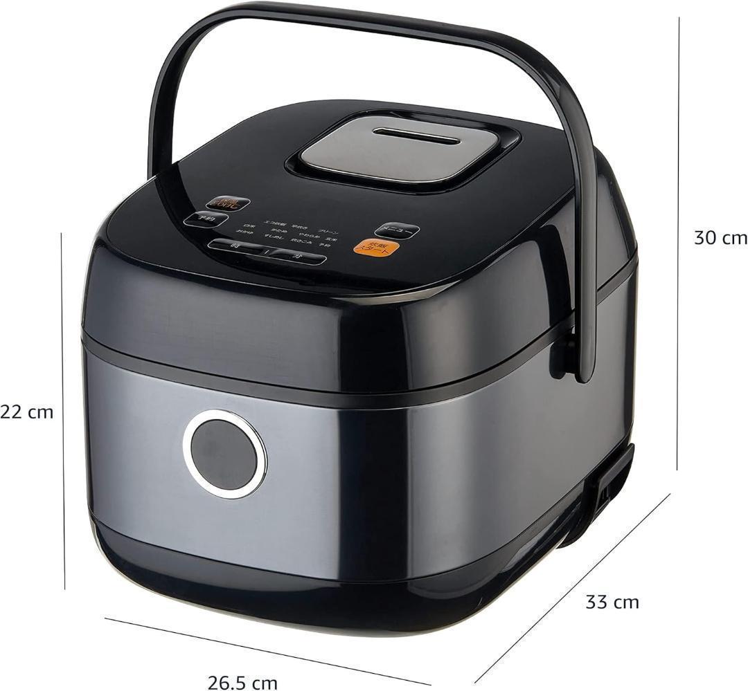 みいこ様【新品】Amazonベーシック 炊飯器 5.5合 IH式 厚釜 ブラック