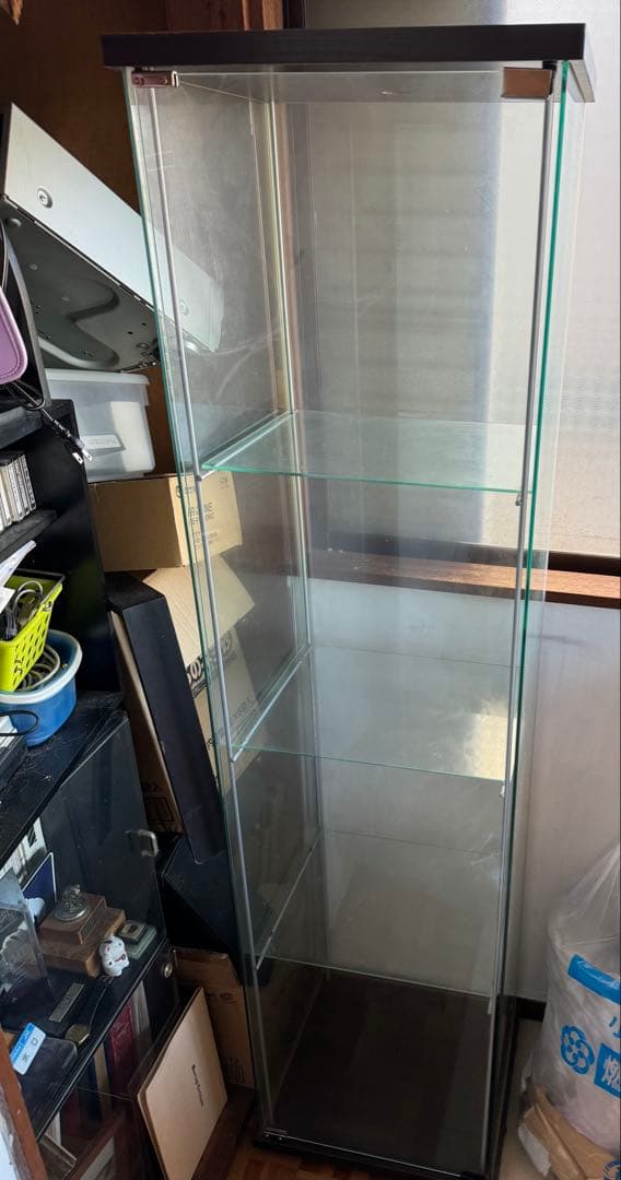 【IKEA】ディスプレイケース　ガラス