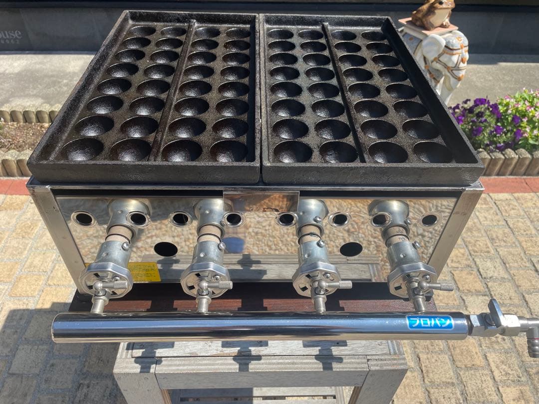 たこ焼き器_業務用_大３２穴X２連