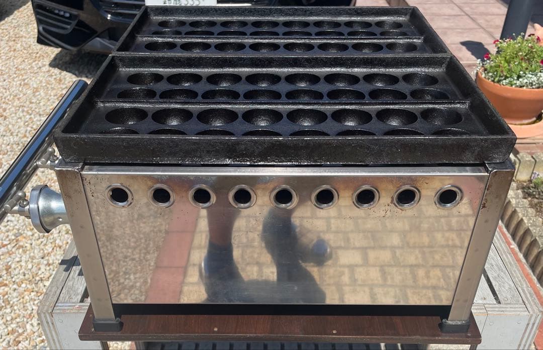 たこ焼き器_業務用_大３２穴X２連