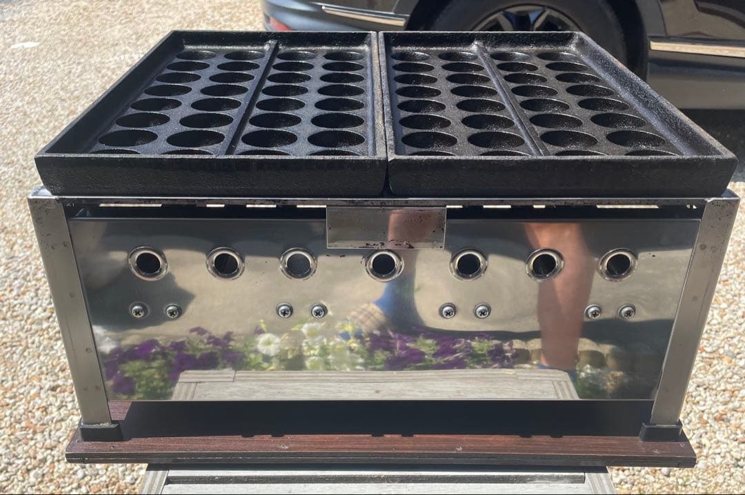 たこ焼き器_業務用_大３２穴X２連