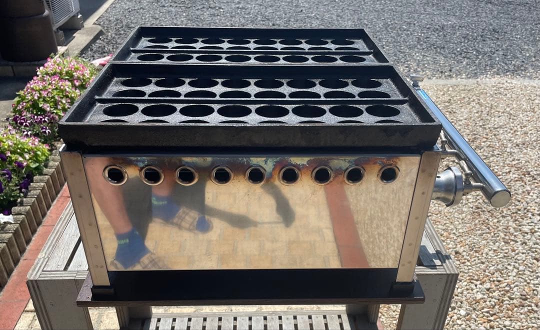 たこ焼き器_業務用_大３２穴X２連