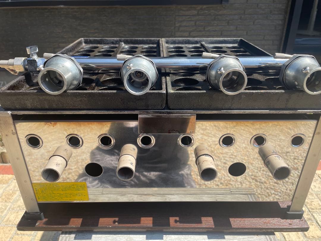 たこ焼き器_業務用_大３２穴X２連