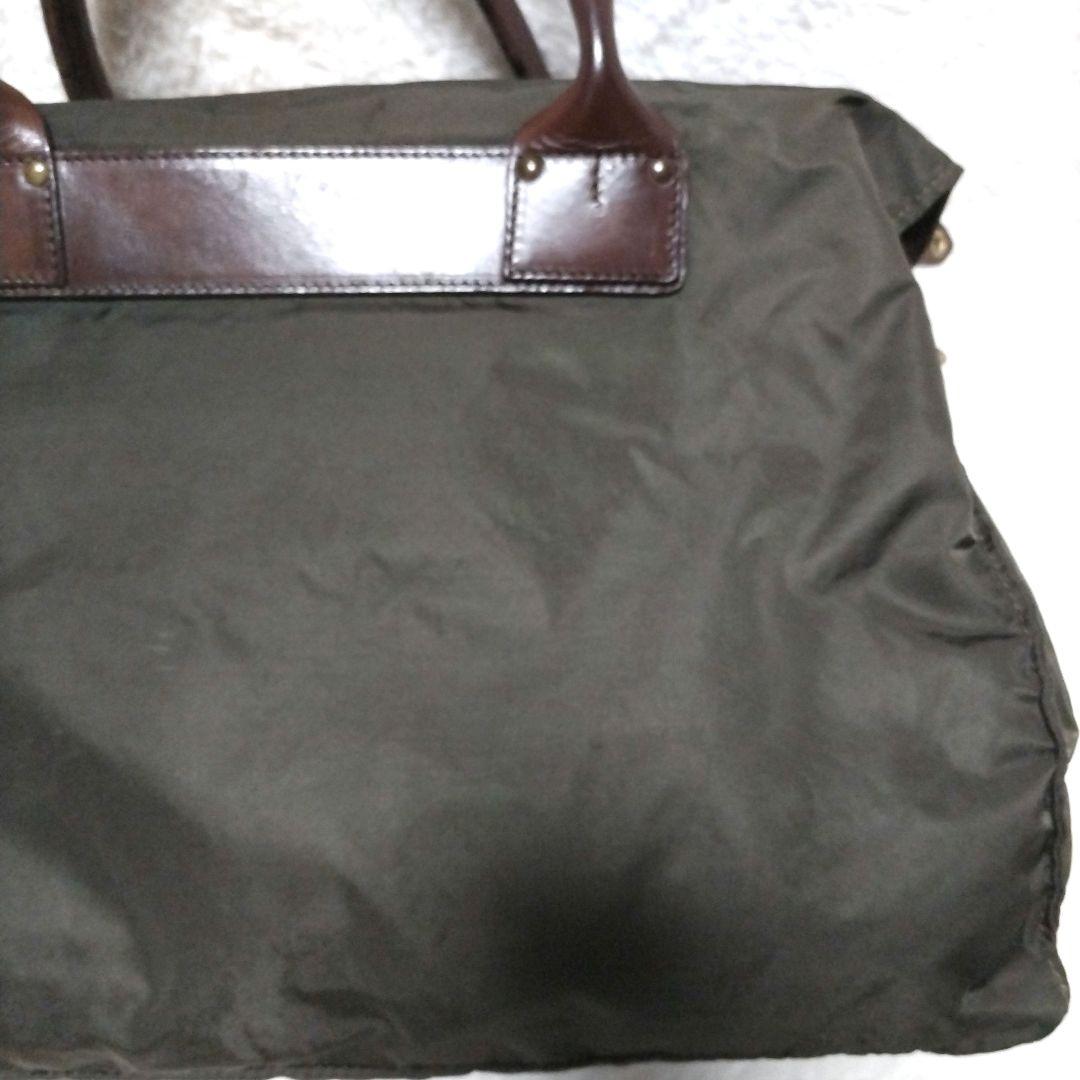 【美品】Felisi フェリージ P4 ナイロン×本革 2way ボストンバッグ