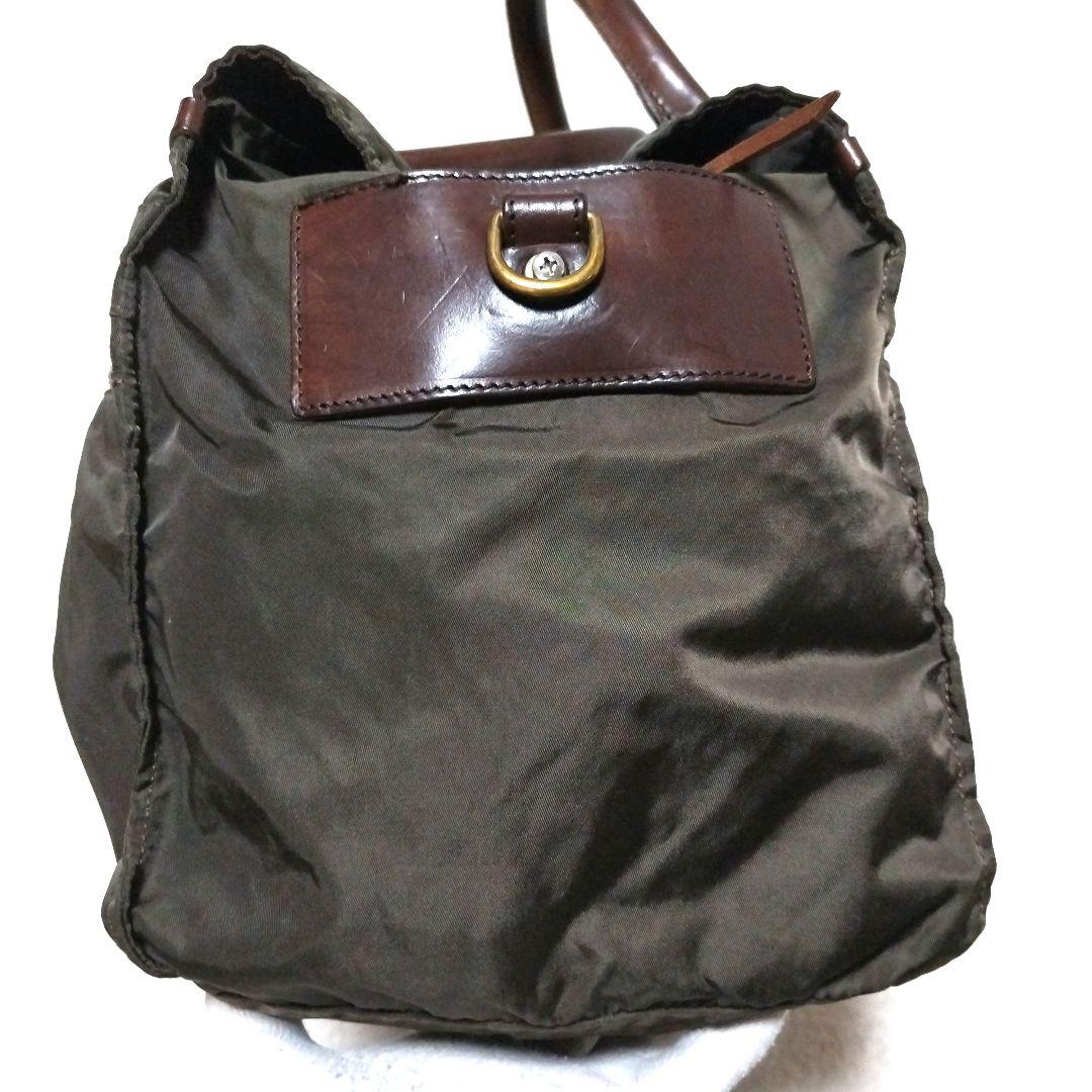 【美品】Felisi フェリージ P4 ナイロン×本革 2way ボストンバッグ