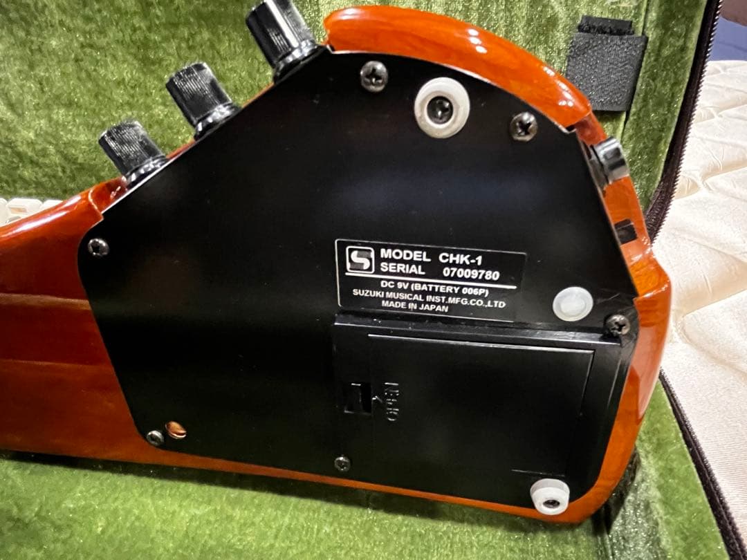 SUZUKI 電気大正琴　こはく　ソプラノ　CHK-1 専用ケース付き