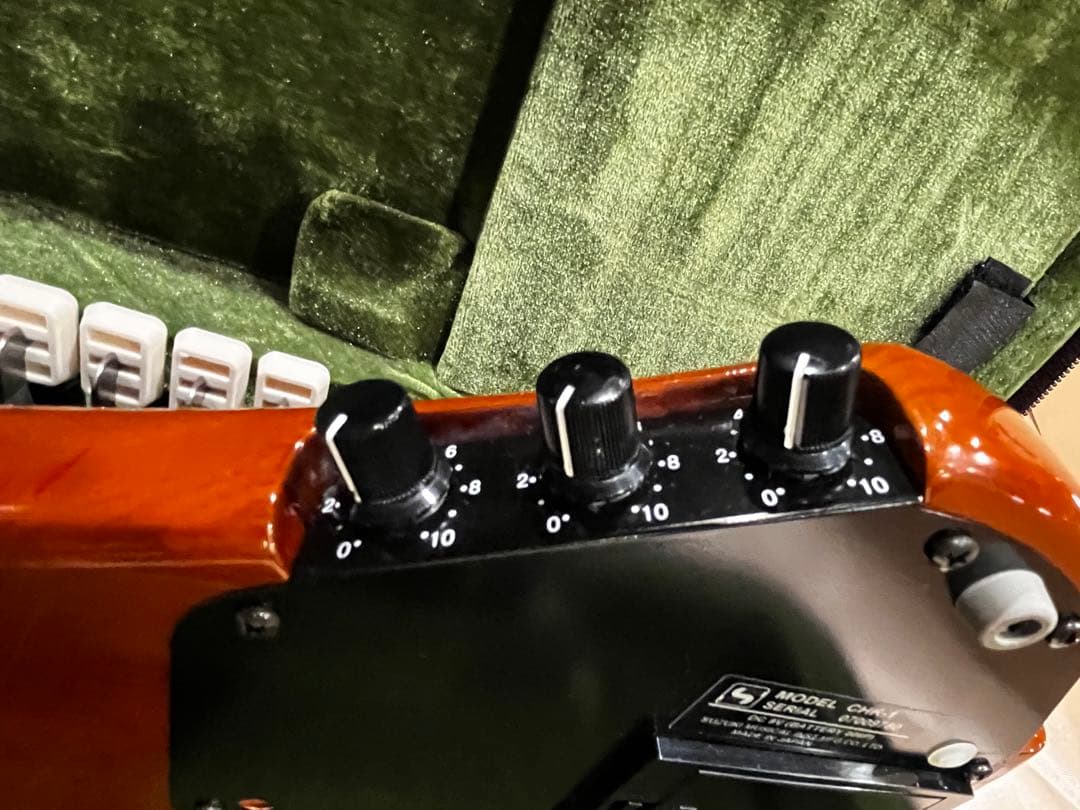 SUZUKI 電気大正琴　こはく　ソプラノ　CHK-1 専用ケース付き