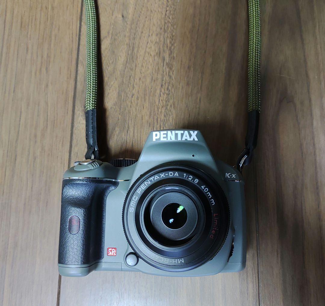Pentax k-x リミテッドレンズ40mm f2.8付き