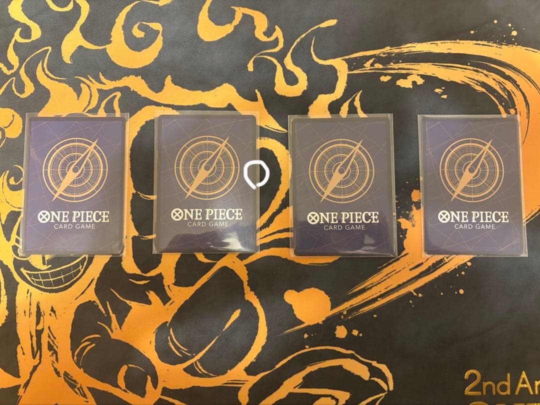 モンキー・D・ルフィ 25周年エディション p-001 4枚セット